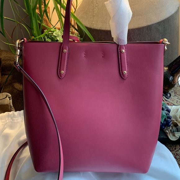 Authentic COACH 1941 refined calf leather double face magn closure Crosb/satchel - Picture 11 of 14